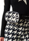 preview Women's bum bag - Perfect Moment Star Bum Bag With White Star Black/Snow White