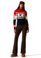 preview Women's sweater - Perfect Moment Schild Sweater Red/Navy
