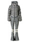 preview Women's overall - Perfect Moment Polar Flare Ski Suit Black/Snow White