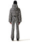preview Women's overall - Perfect Moment Polar Flare Ski Suit Black/Snow White