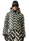 preview Women's jacket - Perfect Moment Polar Flare Ski Jacket Iii Waffle Print – Green