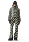 preview Women's jacket - Perfect Moment Polar Flare Ski Jacket Iii Waffle Print – Green