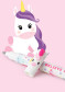 preview Legami Erasable Pen-Unicorn-Pink Ink