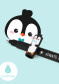 preview Legami Erasable Pen-Penguin-Turquoise Ink