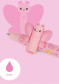 preview Legami Erasable Pen-Butterfly-Pink Ink