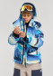 preview Children's winter jacket with membrane Reima Tirro - Blue Ocean