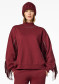 preview Women's sweater Goldbergh Frenzy crew neck sweater wine red