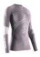 preview Women's T-shirt X-Bionic® Energy Accumulator 4.0 Shirt Lg Sl Wmn Dusty Lavender/Arctic White