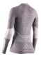 preview Women's T-shirt X-Bionic® Energy Accumulator 4.0 Shirt Lg Sl Wmn Dusty Lavender/Arctic White