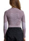 preview Women's T-shirt X-Bionic® Energy Accumulator 4.0 Shirt Lg Sl Wmn Dusty Lavender/Arctic White