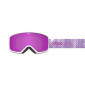 preview GIRO Stomp Mauve Fence-Amber Pink Ski Goggles