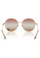 preview Dolce & Gabbana DG2324 1298EL56 Rose Gold/Rose Brown Sunglasses