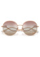 preview Dolce & Gabbana DG2324 1298EL56 Rose Gold/Rose Brown Sunglasses