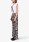 preview Women's trousers Sportalm Nuphar print 650295 Egret (03)