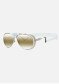 preview Sunglasses Vuarnet Arctic 01 VU40030U-Y6116C Tit. Shiny Silver/Tit. Shiny Silver with Greylynx