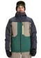 preview Quiksilver Men's Jacket EQYTJ03510-TKR Dawson - TKR/Trekking Green