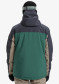 preview Quiksilver Men's Jacket EQYTJ03510-TKR Dawson - TKR/Trekking Green
