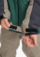 preview Quiksilver Men's Jacket EQYTJ03510-TKR Dawson - TKR/Trekking Green