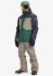 preview Quiksilver Men's Jacket EQYTJ03510-TKR Dawson - TKR/Trekking Green