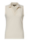 preview Goldbergh Caroline Sleeveless Polo Top Champagne