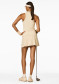 preview Women´s top Goldbergh Caroline Sleeveless Polo Top Champagne