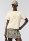 preview Women's T-shirt Goldbergh Aurelia Short Sleeve Top Champagne