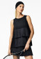 preview Women´s top Goldbergh Bellavita Sleeveless Top Black