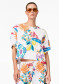preview Women´s top Tropique Short Sleeve Top Capri Dream