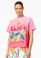 preview Women’s T-shirt Goldbergh Loredana Short Sleeve Top Italian Rose