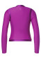 preview Goldbergh Splash Long Sleeve Zip Rashguard Viola