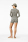 preview Women's Top Goldbergh Ixchel Long Sleeve Zip Rashguard Jaguar 