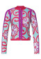 preview Women´s top Goldbergh Rafaella Long Sleeve Zip Rashguard Turchese