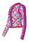 preview Women´s top Goldbergh Rafaella Long Sleeve Zip Rashguard Turchese