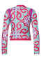 preview Women´s top Goldbergh Rafaella Long Sleeve Zip Rashguard Turchese