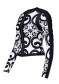 preview Women´s Top Goldbergh Rafaella Long Sleeve Zip Rashguard Black/White