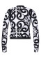 preview Women´s Top Goldbergh Rafaella Long Sleeve Zip Rashguard Black/White