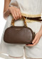 preview Women's handbag Marc Cain AC TJ.03 L31 Satchel Bag, Dark Wood 699