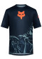 preview Fox Yth Ranger Ss Jrsy Img Print Arctic Blue Kids Cycling Jersey