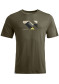 preview Men's T-shirt Ortovox 140 Cool Landscape T-shirt M Dark Wild Herbs