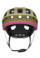 preview POC Cularis Cycling Helmet Olivine Green Matt/Thulite Pink Matt
