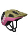 preview POC Cularis Cycling Helmet Olivine Green Matt/Thulite Pink Matt
