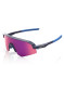 preview Sunglasses 100% Slendale SL Satin Storm Metallic - Purple Mirror Lens