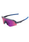 preview Children's sunglasses 100% Slendale YOUTH Matte White/Pink - HiPER Vital Pink Mirror Lens