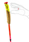 preview Trail poles Leki Ultratrail FX.One SL, neon pink-pastelloarange-neon yellow