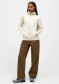 preview Women´s sweatshirt Peak Performance W Rider Essentials Zip Ho-R Sand Fog N36