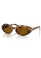 preview Miu Miu MU B09S 14L20V52 Havana, Honey/Dark Bronze Sunglasses