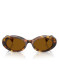 preview Miu Miu MU B09S 14L20V52 Havana, Honey/Dark Bronze Sunglasses