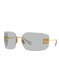 preview Sunglasses Miu Miu MU 54YS 5AK30B80 Gold/Light Grey