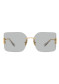 preview Sunglasses Miu Miu MU 54YS 5AK30B80 Gold/Light Grey