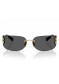 preview Miu Miu MU A51S 5AK5S075 Sunglasses Gold/Dark Grey